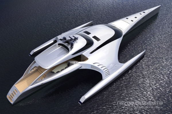 Супер-яхта «Adastra» під керуванням iPhone або iPad