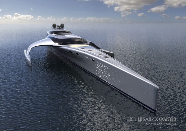 Супер-яхта «Adastra» під керуванням iPhone або iPad